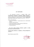 List referencyjny - modernizacja dachu szkoy podstawowej w Sworach