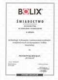 wiadectwo - systemy ociepleniowe na styropianie i wenie mineralnej